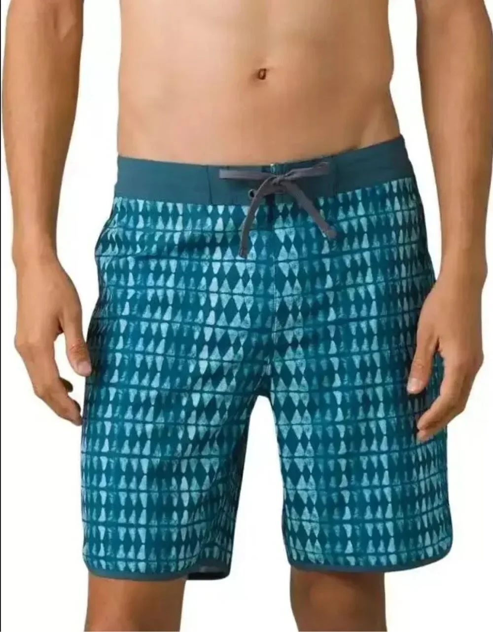 PrAna NWT size 38 board shorts Lankai swim trunks 8” inseam